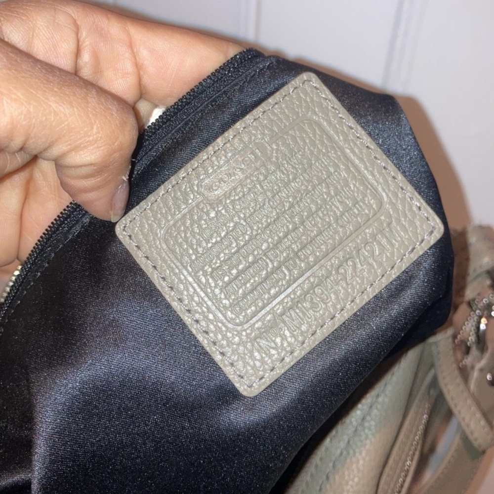 Coach Leather Handbag - Picture 6 of 6